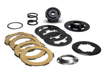 Frizione MALOSSI MHR TEAM, 4 dischi sinterizzati, 3 infradischi in ferro per Vespa 50/ 50 Special/ ET3/ Primavera/ PK50-125/ S/ XL/ XL2/ ETS