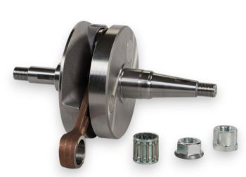Albero motore MALOSSI, anticipato, biella 105, corsa 57 per Vespa PX125-150/ Lusso/ MY/ GTR/ TS/ Sprint Veloce