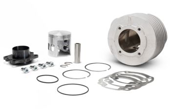 Cilindro da competizione MALOSSI SPORT 177cc, d63, corsa 57, senza testa per Vespa PX125-150/ Lusso/ MY/ GTR/ TS/ Sprint Veloce