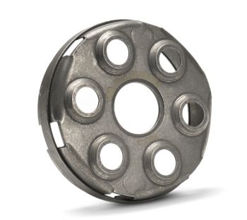 Cestello per frizioni 6 molle MALOSSI POWER UP CLUTCH con anello di rinforzo per Vespa PX125-150/ GTR/ TS/ Sprint/ GL/ VNB/ VBA/ LML125-150