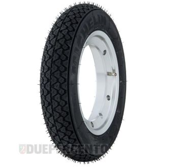 Ruota completa Unidirezionale MICHELIN S83, 3.00-10 con cerchio tubeless SIP 2.10-10" alluminio lucido per Vespa Smallframe