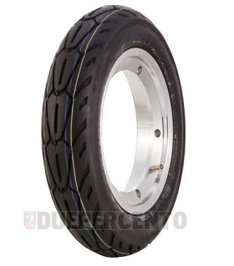 Ruota completa Unidirezionale SIP Performer, 3.50-10" con cerchio tubeless SIP 2.10-10" grigio lucidato