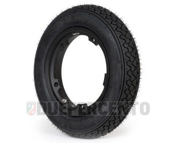 Ruota completa Unidirezionale MICHELIN S83, 3.00-10, con cerchio tubeless BGM PRO 2.10-10, nero per Vespa Smallframe