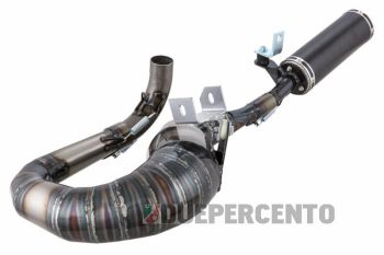 Marmitta espansione in acciaio racing SIP PERFORMANCE 2.0 silenziatore in fibra di carbonio, lato destro per Vespa PX125-150/TS/Cosa 125-150/TS/SPRINT VELOCE/LML