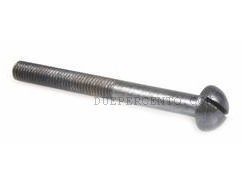 Vite SIP M3x32 mm, testa rotonda, intaglio, acciaio, nero, fanale posteriore per Vespa 50/150 GL/Sprint/180SS