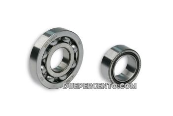 Kit cuscinetti MALOSSI Sport 25x62x12/ 25x38x15 per albero motore Vespa 125 GTR 2°/ TS 2°/ 150 Sprint V 2°/ Super 2°/ Rally / PX125-200/ PE/ Arcobaleno/ Cosa