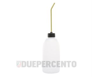 Oliatore da 250ml trasparente con beccuccio rigido