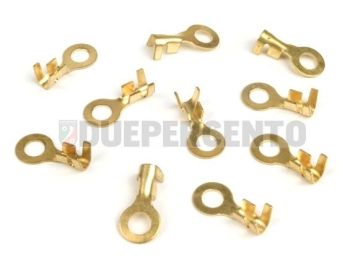 Capocorda occhiello 6.5mm per cavo Ø=1.0-1.5mm² - 10 pz