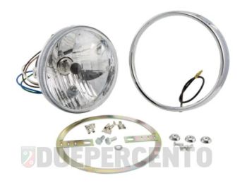 Fanale JOCKEY'S BOXENSTOP vetro chiaro H4 rotondo per Lambretta 125 LI 3°/150 LI 3°