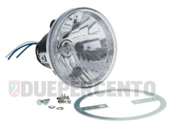 Fanale JOCKEY'S BOXENSTOP vetro chiaro H4 rotondo per Lambretta 125 LI 1°-3°/150 LI 1°-3°/175 TV 1°-2°