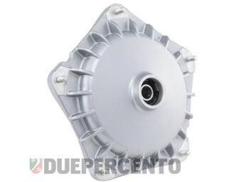 Tamburo GRIMECA freno a disco Classic Look, anteriore, Ø 16 mm, modello grigio senza raggi per Vespa PK50-125/ XL/ XL2/ P200E 2°/ PX125-150E 2°/`98/ MY/ `11/ T5° Ø 20 mm, grigio