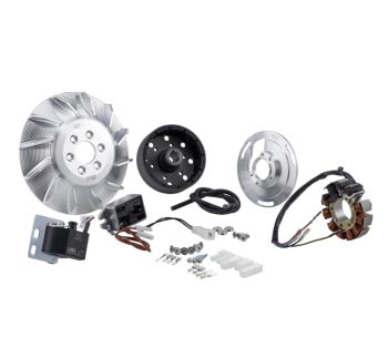 Accensione elettronica SIP PERFORMANCE ROAD cono 17mm, 1.66Kg, DC, anticipo fisso per Vespa 125 VNA/VNB/GT/GTR 1° /Super/TS 1°/150 VBA/VBB/GL