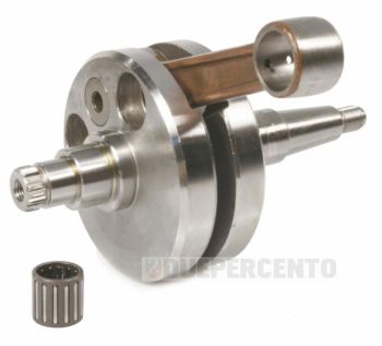 Albero motore MAZZUCCHELLI, biella 107, corsa 58 per Lambretta 125 LI/ Special/ 150 LI/ Special/ SX