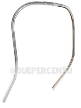 Profilo scudo CUPPINI color cromo per Vespa 125 GT/GTR/Super/TS/150 Sprint/V/Super/180-200 Rally