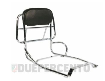 Portapacchi posteriore CUPPINI cromato per Vespa PX125-200/ P200E / Arcobaleno/ `98/ MY/ `11
