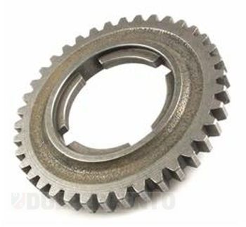 Ingranaggio 3a marcia z 38, PIAGGIO per crociera piatta, per Vespa PX125-200 E Lusso 2°/ '98/ MY/ '11/ T5