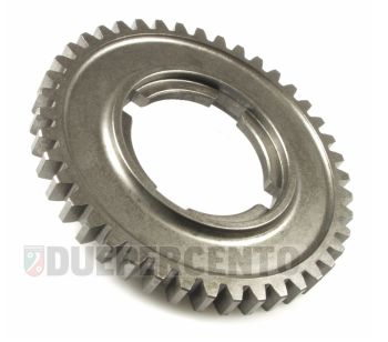Ingranaggio 2a marcia z 42, PIAGGIO per crociera piatta, per Vespa PX125-200 E Lusso 2°/ '98/ MY/ '11/ T5