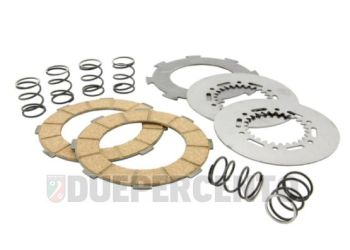 Dischi frizione SURFLEX per frizione 6 molle, 3 dischi sughero, 2 infradischi, 6 molle per Vespa 180 SS/ 180 Rally