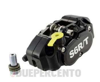 Pinza freno STAGE6 R/T MK2, 4 pistoncini, radiale, antracite - nero anodizzato
