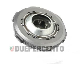 Frizione FA ITALIA, 4 dischi sughero, 3 infradischi, 6 molle rinforzate per Vespa PK50/ S/ SS/ XL/ XL2/ FL/ HP/ N/ Rush/Ape