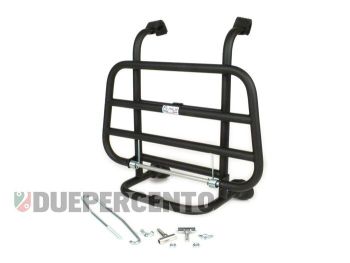 Portapacchi anteriore nero opaco FA ITALIA per Vespa 50/ 50 Special/ ET3/ Primavera/ Sprint / 125 GT / GTR / Rally