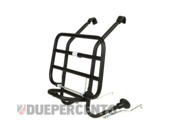 Portapacchi anteriore nero FA ITALIA per Vespa 50/ 50 Special/ ET3/ Primavera/ Sprint / 125 GT / GTR / Rally/ PX/ PE/ T5
