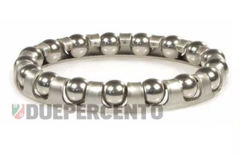 Gabbietta a sfere inferiore per sterzo Vespa 50/ ET3/ PK/ PX125-200/ P200E/ Rally180-200/ T5/ GTR/ TS/ 125 VM/ VN/ VNA/ 160 GS/ 180 SS