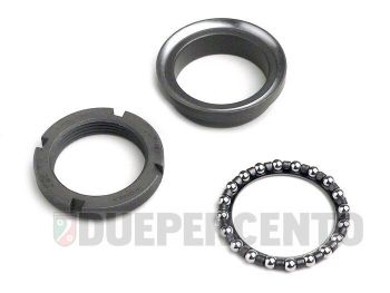 Kit cuscinetti di sterzo superiore PIAGGIO 3 pezzi per Vespa 50/ ET3/ PK/ PX125-200/ P200E/ Rally180-200/ T5/ GTR/ TS/ 125 VM/ VN/ VNA/ 160 GS/ 180 SS