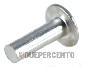 Ribattino 3x10 mm, Ø testa 7,3mm, per montaggio targhetta sella, "Aquila"