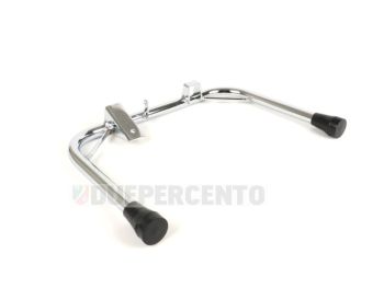 Cavalletto centrale cromato Ø22 per Vespa PX125-200/ P200E/LUSSO/ MY/ T5 Rinforzato