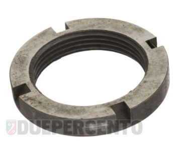 Ghiera a=7.5mm, serraggio cuscinetto piantone per Vespa 50/ ET3/ PK/ PX125-200/ P200E/ Rally180-200/ T5/ GTR/ TS/ 125 VM/ VN/ VNA/ 160 GS/ 180 SS