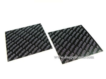 Set lastre in fibra di carbonio POLINI 110x110mm SP.0,40