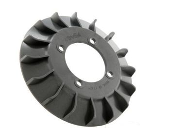 Ventola volano POLINI in teflon nero per accensione POLINI analogico/digitale, per Vespa 50/ 50 Special/ ET3/ Primavera/ PK50-125/ S/ XL/ XL2/ ETS