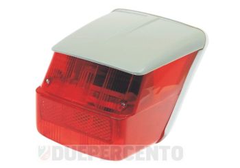 Fanale posteriore SIEM tettuccio grigio per Vespa Rally 180-200/ GTR/ TS/ Sprint