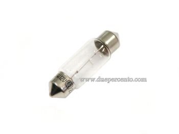 Lampadina siluro 12V 5W - 10,5x38mm