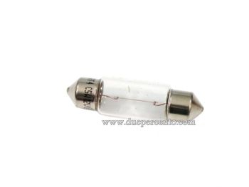 Lampadina siluro 6V 10W - 11x40mm, FLOSSER luce stop per Vespa 50S/ SR/ SS/ 90 SS/ R/ 125 VMA1T