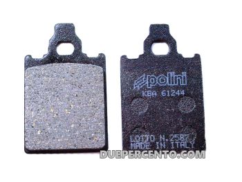 Pastiglie freno POLINI organiche per Vespa PX125-200 freno a disco - S21