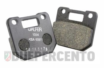 Pastiglie freno GALFER organiche per pinza STAGE6 R/T 4 pistoncini