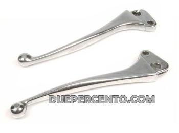 Coppia leve freno e frizione per Vespa Rally/ Sprint / GTR/ TS, L=145mm