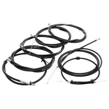 Kit cavi guaine SIP PERFORMANCE, PE Inliner, nero per Vespa P125-150X/PX125-200E/Lusso 1°/P150S/P200E