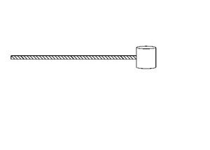 Cavo frizione, freno anteriore Ø 1,9mm L=2000mm tipo SVEDESE per Vespa 50/ 50 special/ ET3/ PK50-125/ PX125-200/Rally/ GTR/ GL