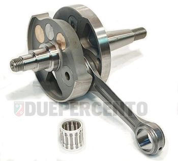 Albero motore FABBRI RACING anticipato, cono 20, biella 105, corsa 53, spalle 87, per Vespa PK 125/ S/ XL/ XL2/ FL/ HP/ N/ Rush