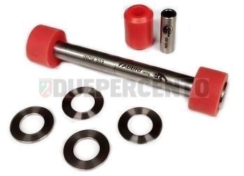 Silent block FABBRI Racing, 70 sha, rossi, carter motore Piaggio per Vespa 50/ 50 Special/ ET3/ Primavera/ PK50-125
