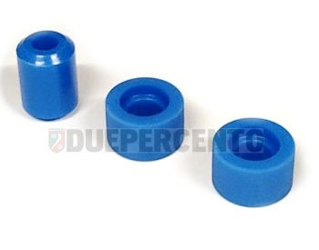 Tamponi di ricambio FABBRI Racing, 60 sha, blu, per silent block carter Piaggio / Quattrini per Vespa 50/ 50 Special/ ET3/ Primavera/ PK50-125