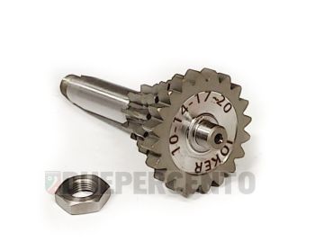 Ingranaggio multiplo FABBRI Racing 10-14-17-20 denti, JOKER Vespa 50/ 50 special/ ET3/ Primavera/ PK50-125/ ETS