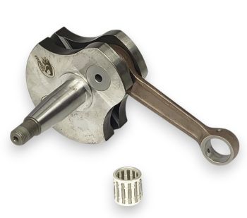 Albero motore FABBRI RACING a pera, cono 20, biella 97, corsa 51, spalle 87, per Vespa PK 125/ S/ XL/ XL2/ FL/ HP/ N/ Rush
