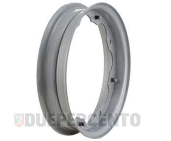 Cerchio SCOOTOPIA 2.10-10 grigio metallizzato per Lambretta 125 LI/Special/GP/DL/150 LI/Special/SX/GP/175 TV/200 TV/SX/GP/DL