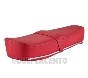 Sella Pegasus rossa per Lambretta 125 LI 3°/LIS/DL/GP/150 LI 3°/LIS/SX/DL/GP/175 TV 3°/200 SX/DL/GP