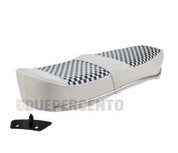 Sella Pegasus "Checkered" per Lambretta 125 LI 3°/LIS/DL/GP/150 LI 3°/LIS/SX/DL/GP/175 TV 3°/200 SX/DL/GP