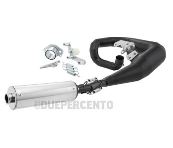 Marmitta espansione JL RST per Lambretta 125 LI/LIS/DL/GP/150 LI/LIS/SX/DL/GP/175 TV 2°-3°/200 TV/SX/DL/GP